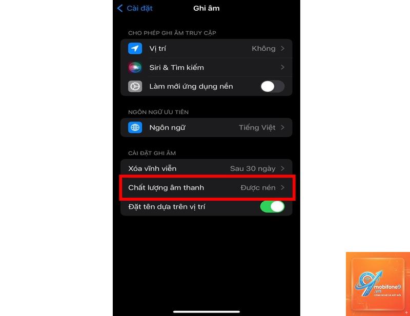 cách tăng chất lượng ghi âm iphone - Hình 1