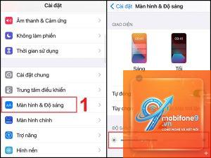 cách tăng độ sáng màn hình iphone