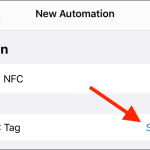 cách tạo automation khi kết nối wifi iphone