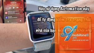 cách tạo automation khi rời khỏi nhà iphone