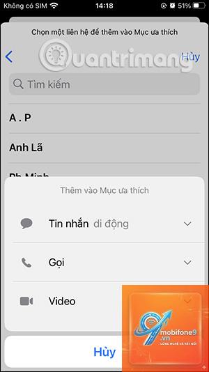 cách tạo danh sách yêu thích iphone - Hình 3