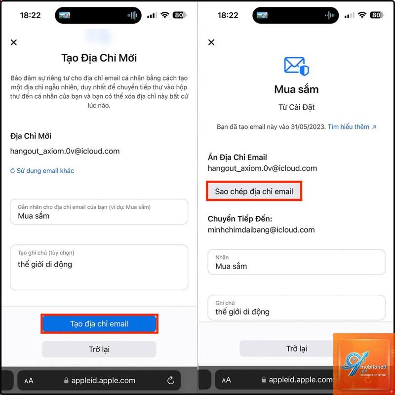 cách tạo email ẩn trên iphone - Hình 3