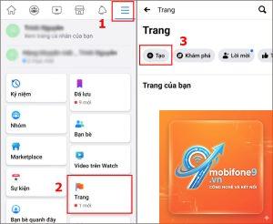 cách tạo fanpage facebook trên iphone