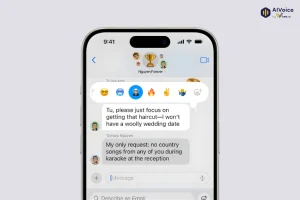 cách tạo genmoji từ mô tả văn bản