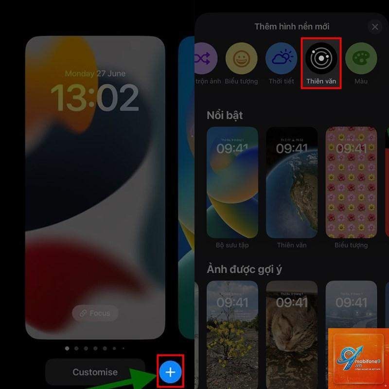cách tạo hình nền thiên văn iphone - Hình 3
