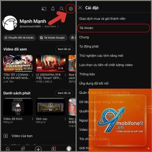 cách tạo kênh youtube trên iphone