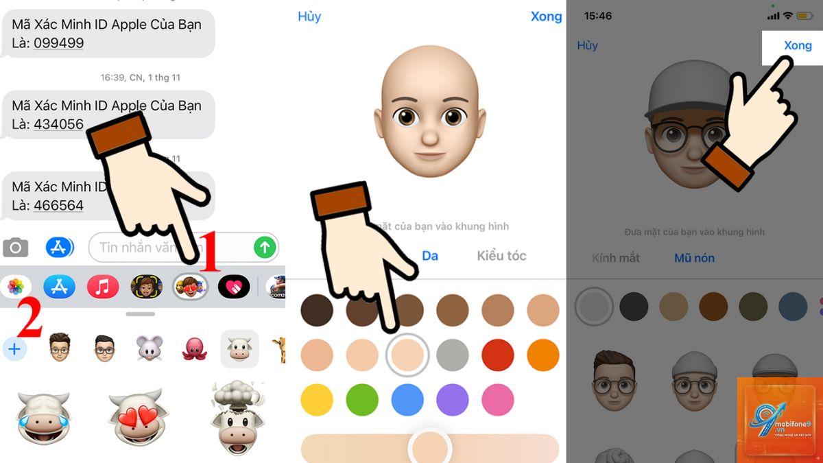 cách tạo memoji trên iphone - Hình 2