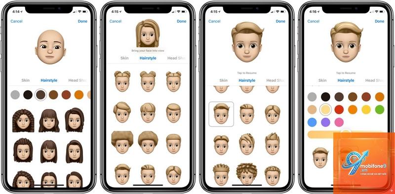 cách tạo memoji trên iphone - Hình 4