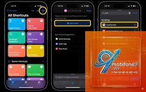 cách tạo shortcut khóa màn hình iphone