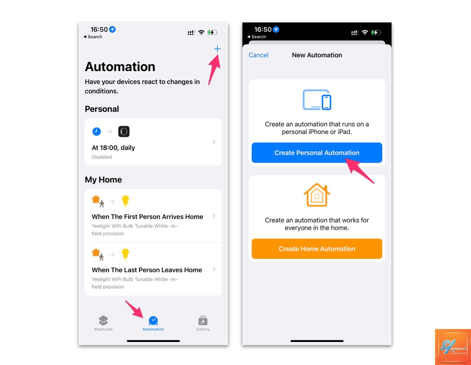 cách tạo shortcut tiết kiệm pin iphone - Hình 4