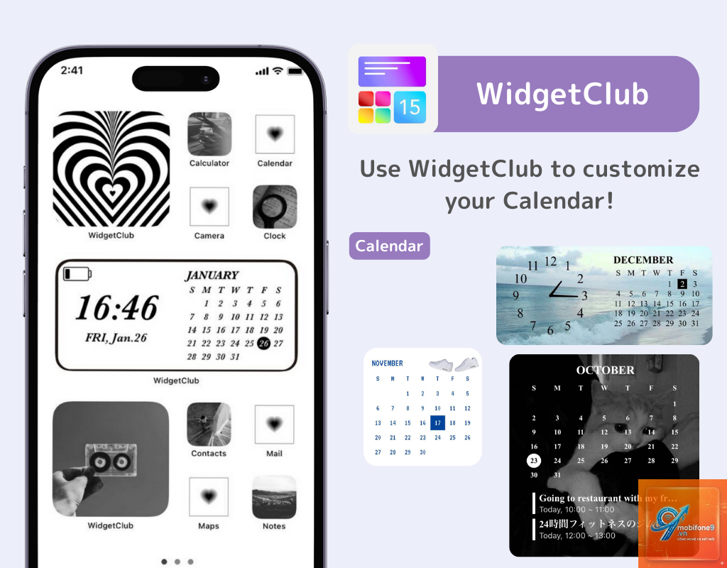 cách tạo widget lịch iphone - Hình 5