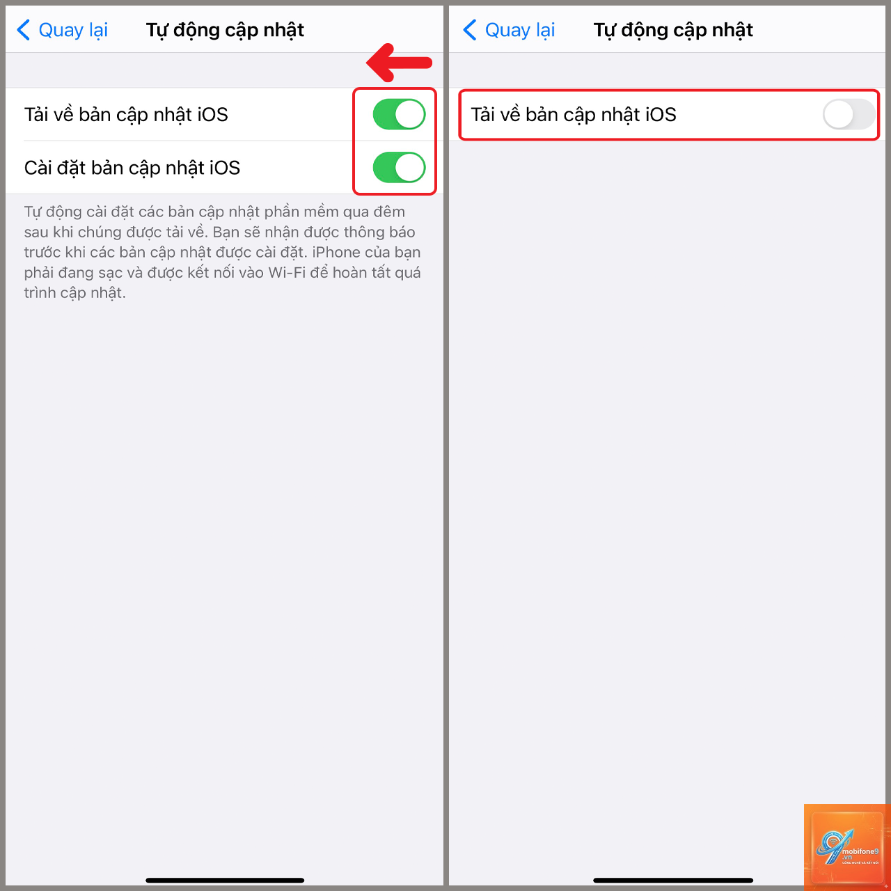 cách tắt cập nhật trực tiếp iphone - Hình 5