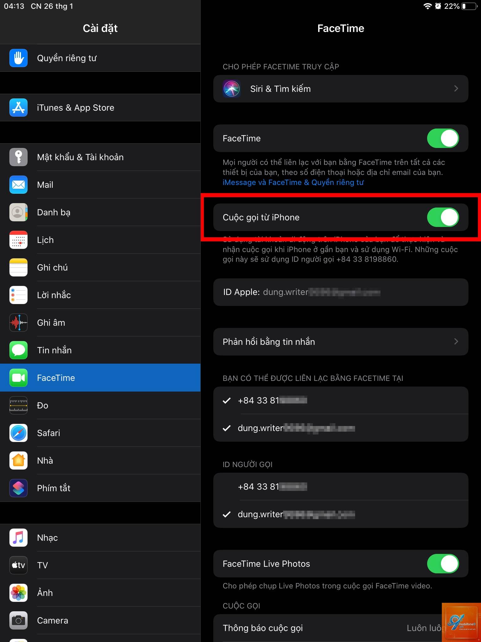 cách tắt cuộc gọi chờ iphone - Hình 4