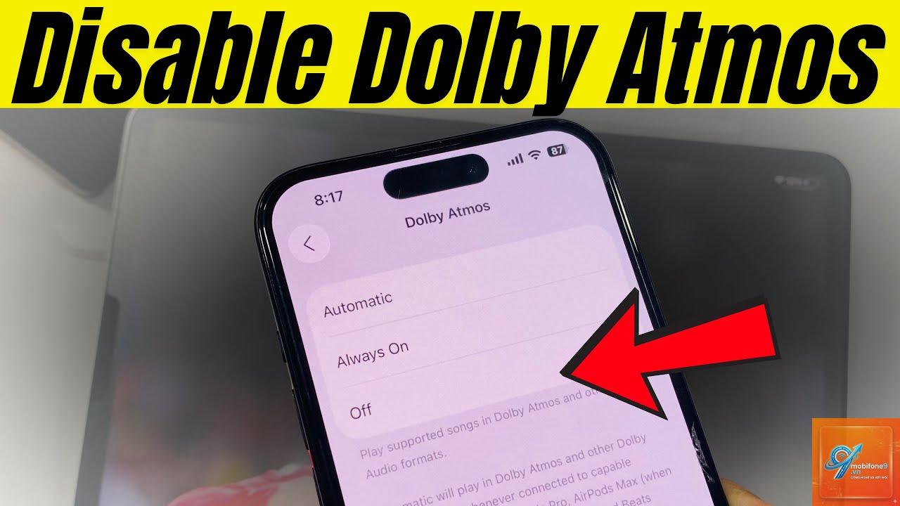 cách tắt dolby atmos apple music - Hình 5