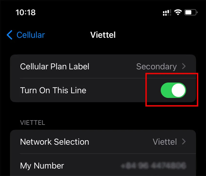 cách tắt esim trên iphone - Hình 5