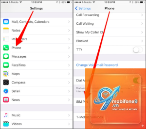 cách tắt một sim trên iphone