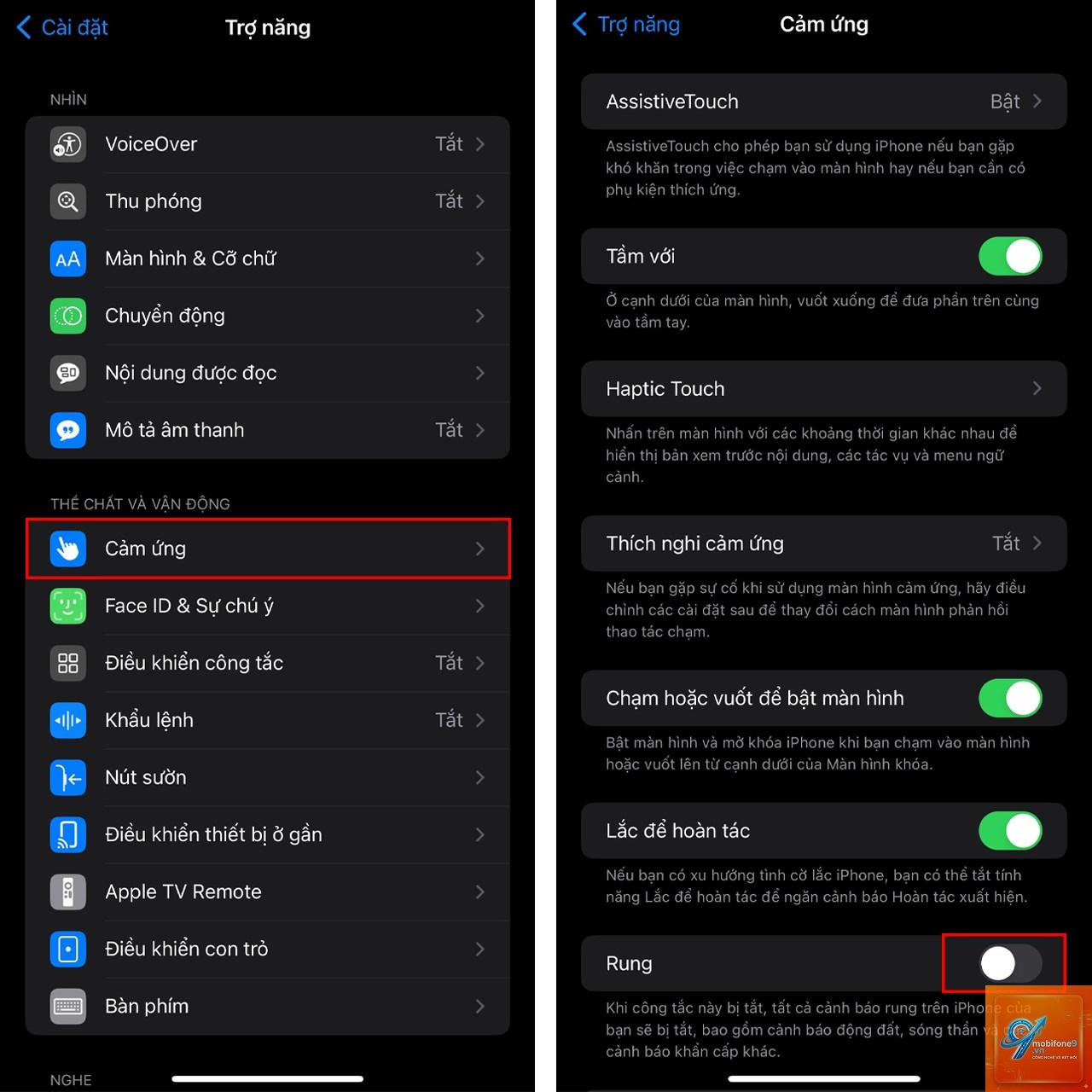cách tắt rung iphone - Hình 1