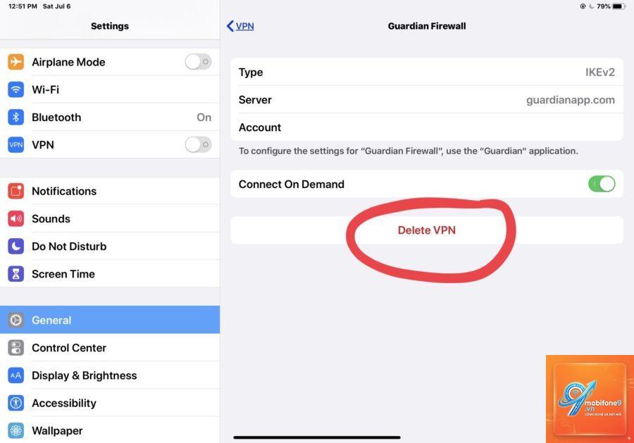 cách tắt vpn tự động iphone - Hình 1