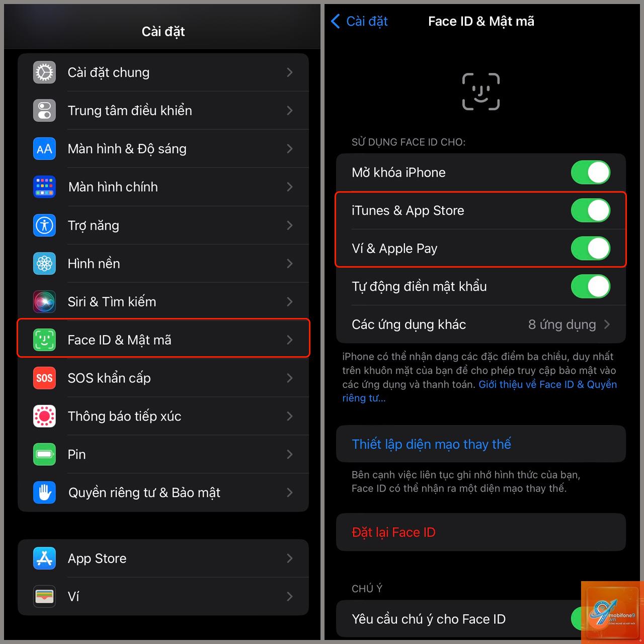 cách thay đổi cài đặt face id - Hình 5