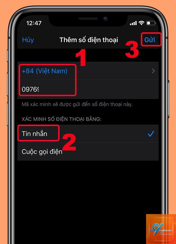 cách thay đổi số điện thoại apple id - Hình 1