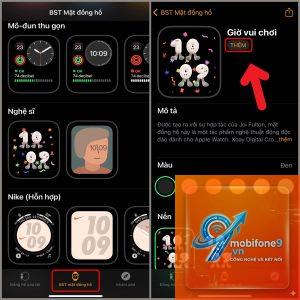 cách thay mặt đồng hồ apple watch