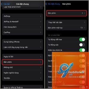 cách thêm bàn phím tiếng anh iphone