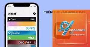 cách thêm thẻ mastercard vào apple pay