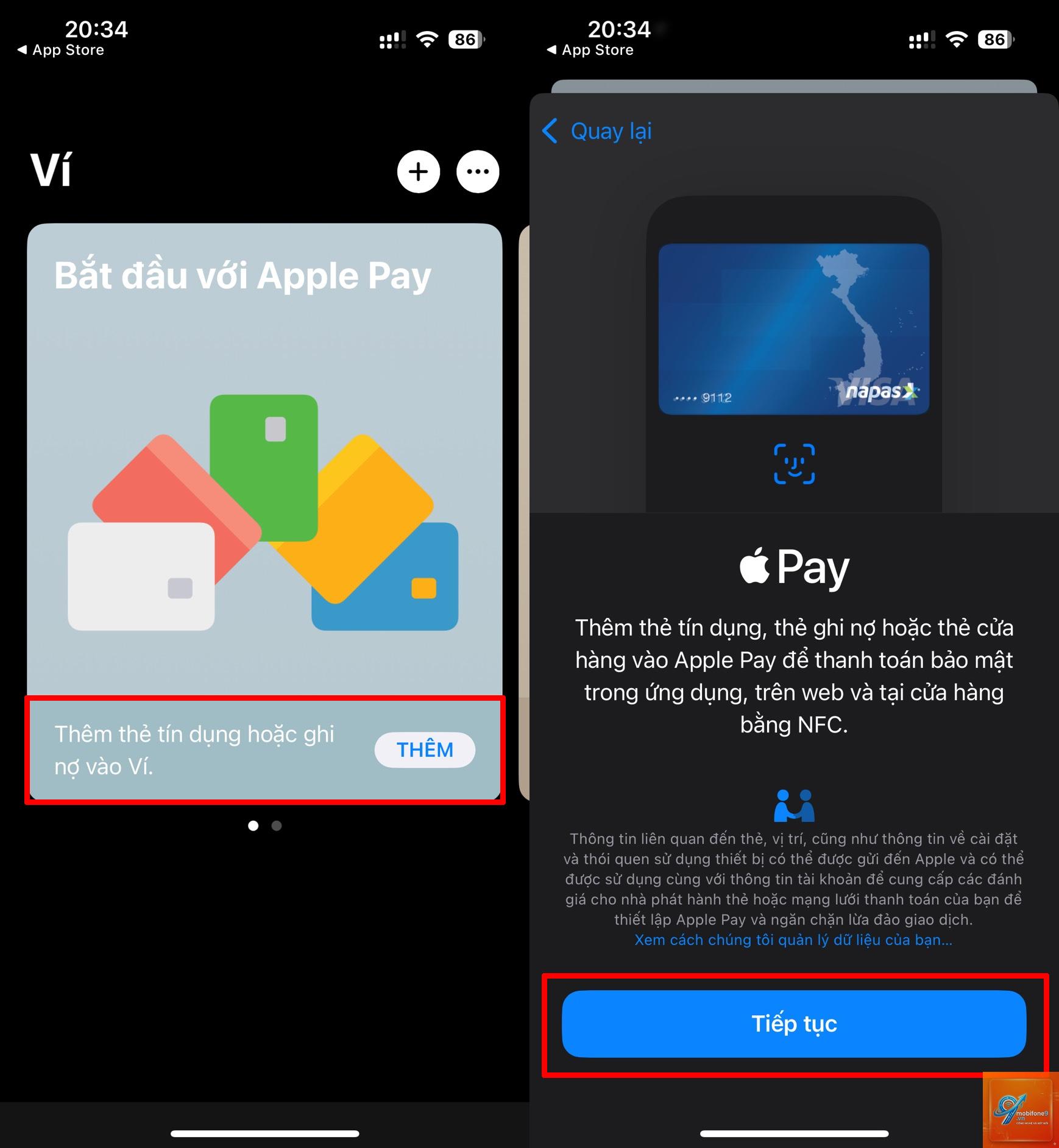 cách thêm thẻ visa vào apple pay - Hình 5