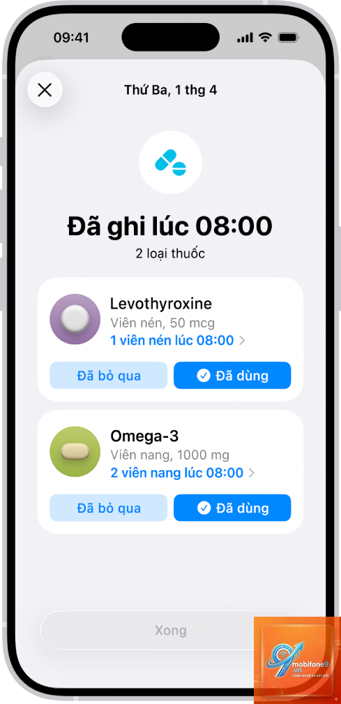 cách thêm thuốc vào ứng dụng sức khỏe - Hình 3