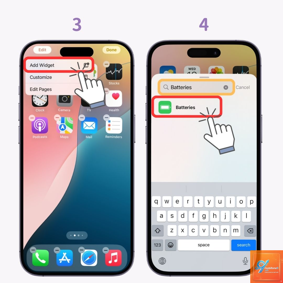 cách thêm widget pin iphone - Hình 5