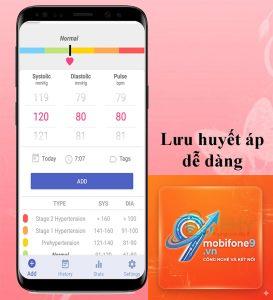 cách theo dõi huyết áp iphone