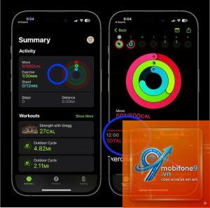 cách theo dõi lượng calo iphone