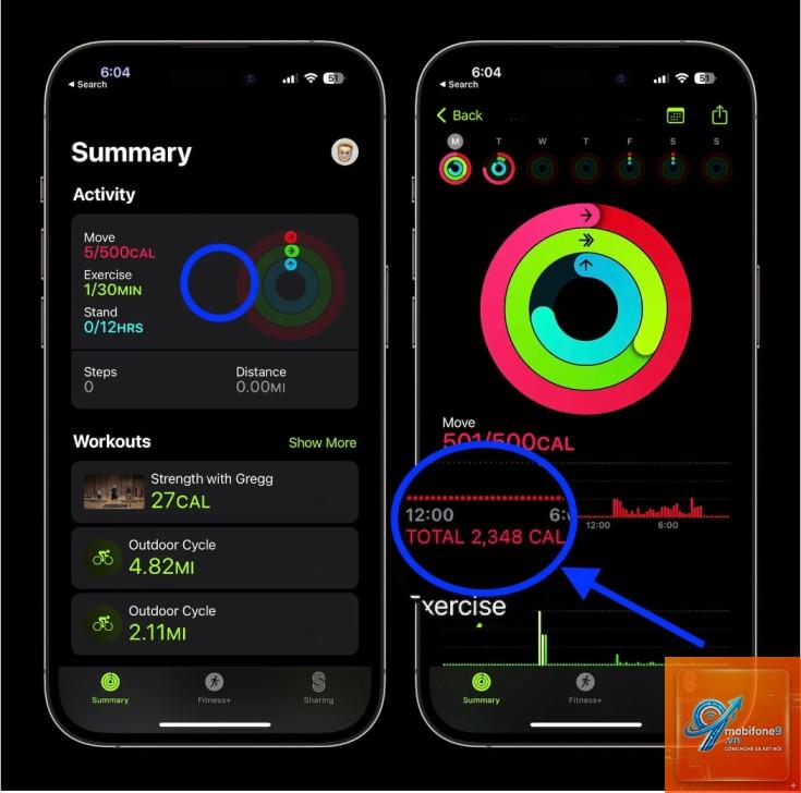 cách theo dõi lượng calo tiêu thụ iphone - Hình 1