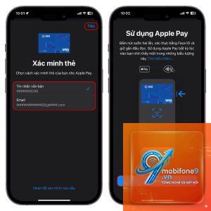 cách thiết lập apple pay