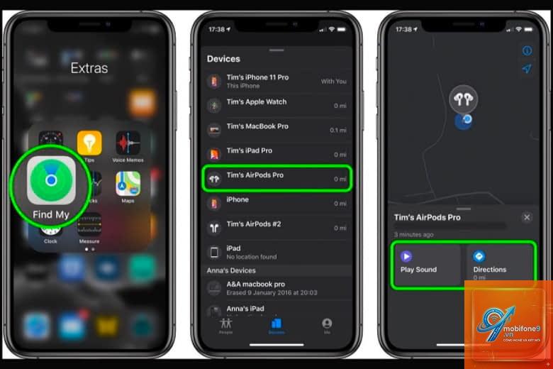 cách tìm airpods bằng iphone - Hình 3