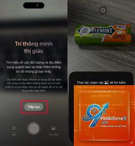 cách tìm kiếm thông tin từ camera iphone