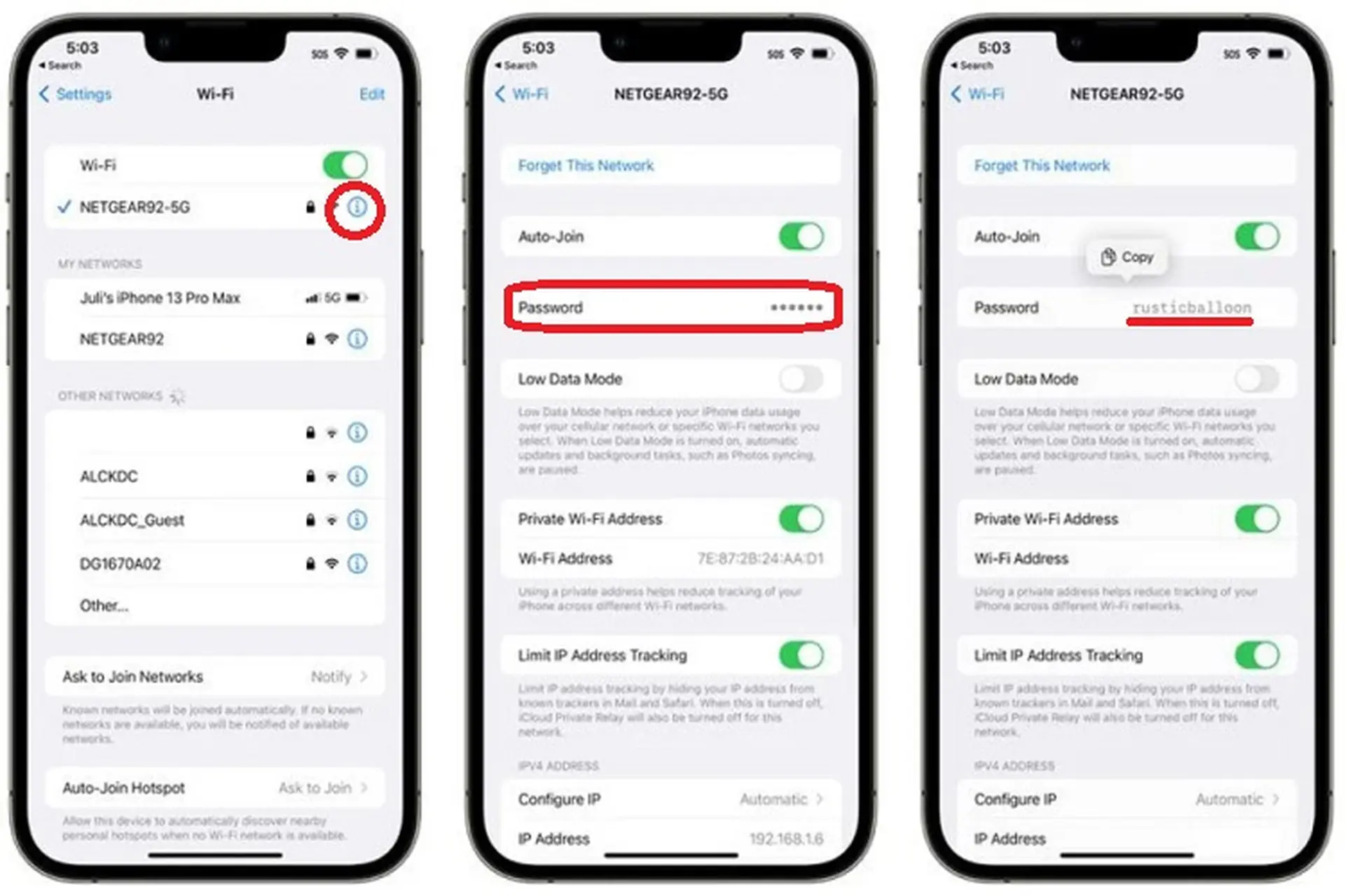 cách tìm mật khẩu wifi trên iphone - Hình 5