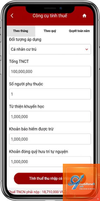 cách tính thuế trên iphone - Hình 2