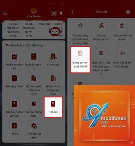 cách tính thuế trên iphone