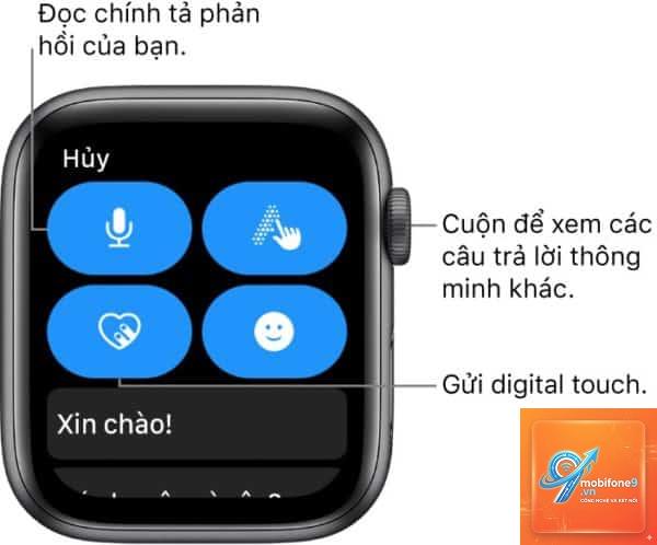 cách trả lời tin nhắn trên apple watch - Hình 3