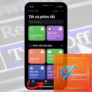 cách tự động hóa trên iphone