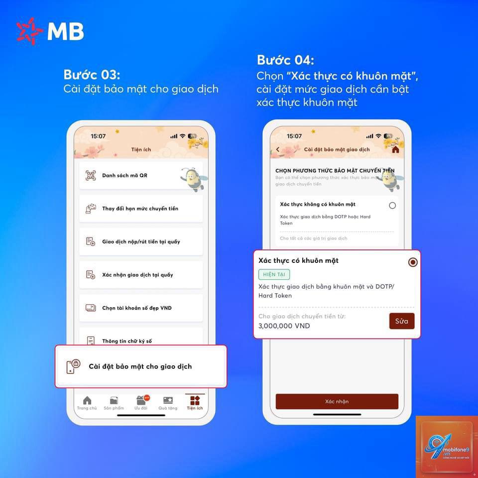 cách xác thực face id trên app ngân hàng - Hình 1