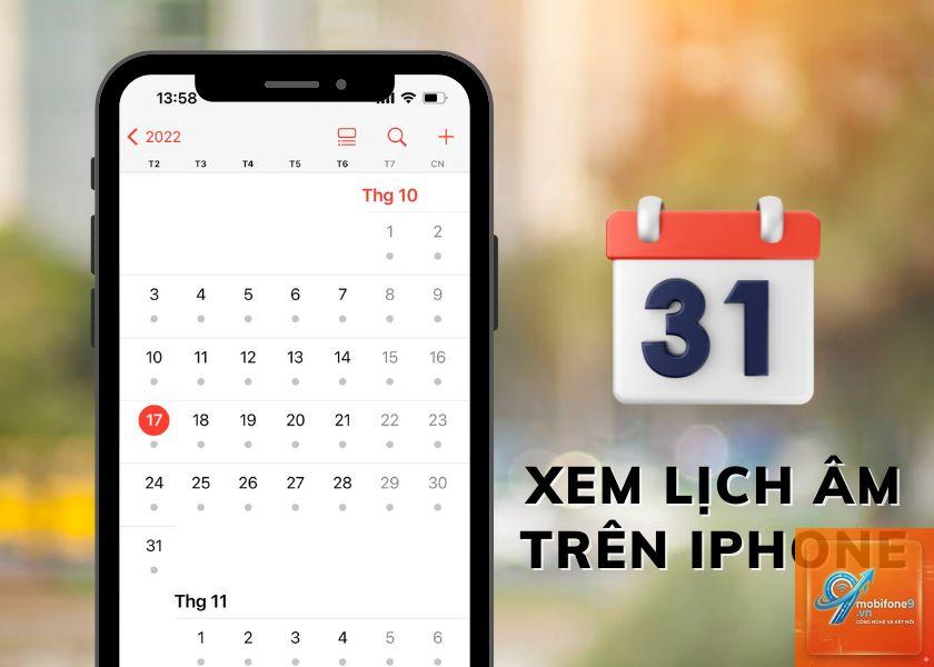 cách xem lịch âm trên iphone - Hình 3