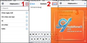 cách xem lịch sử clipboard iphone