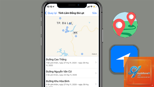 cách xem lịch sử di chuyển trên iphone - Hình 3