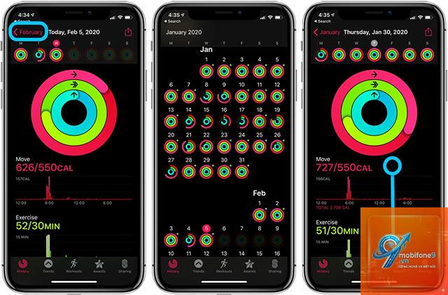 cách xem lịch sử tập luyện iphone - Hình 5