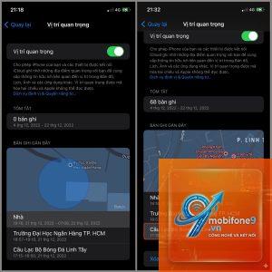 cách xem lịch sử vị trí thiết bị apple