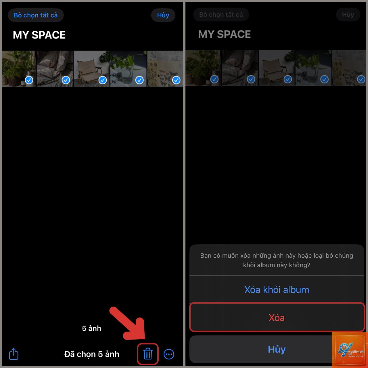 cách xóa ảnh khỏi album iphone - Hình 3