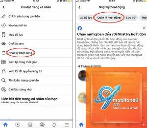 cách xóa bài viết facebook trên iphone