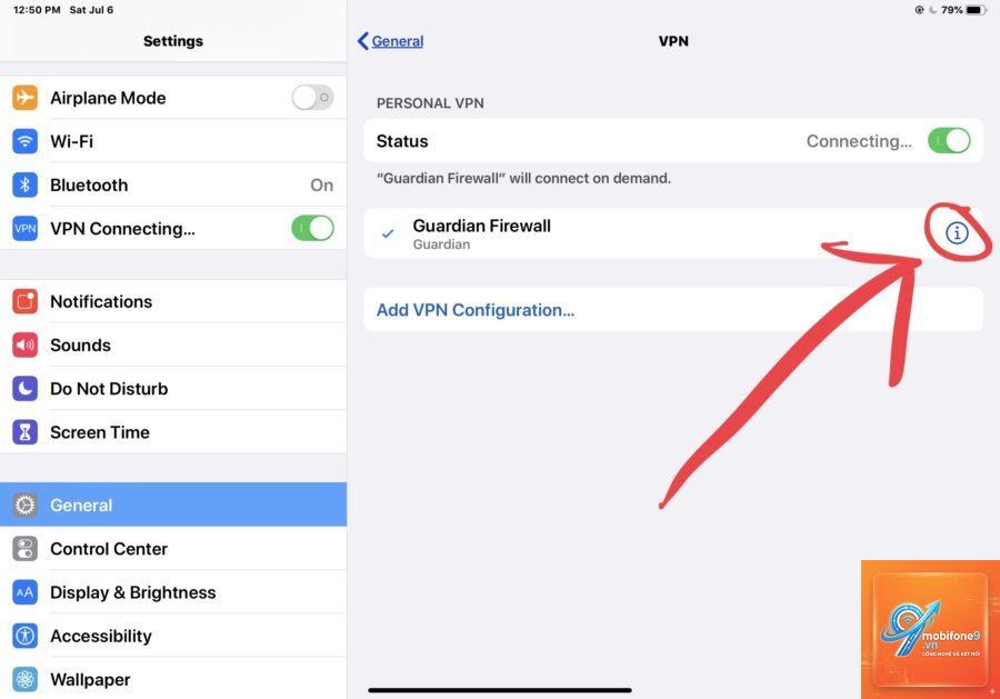 cách xóa cấu hình vpn iphone - Hình 1
